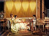Vittorio Reggianini The Poetry Reading painting